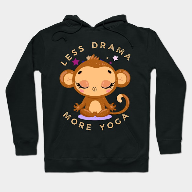 Keep calm and do some yoga Hoodie by Texty Two